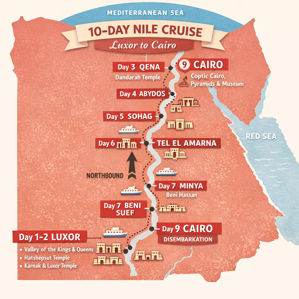 Trip map