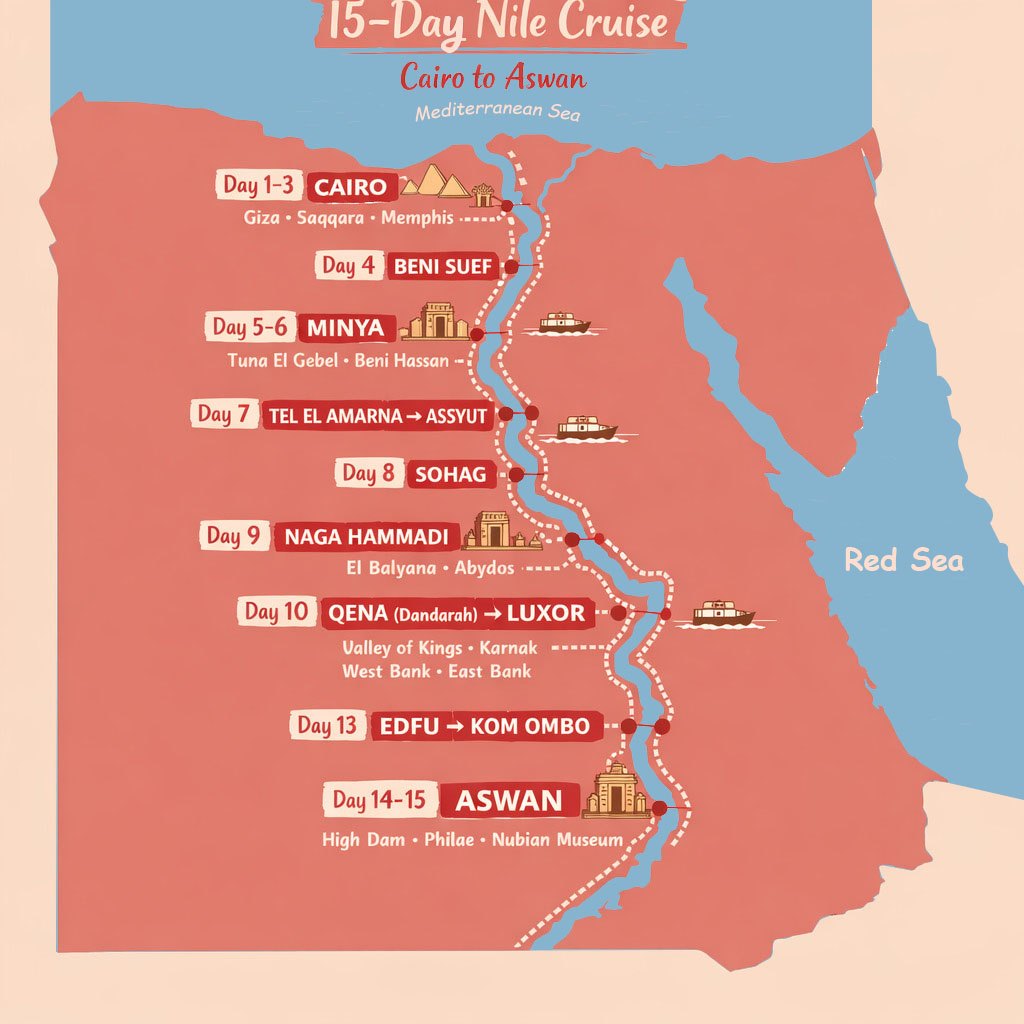 Trip map